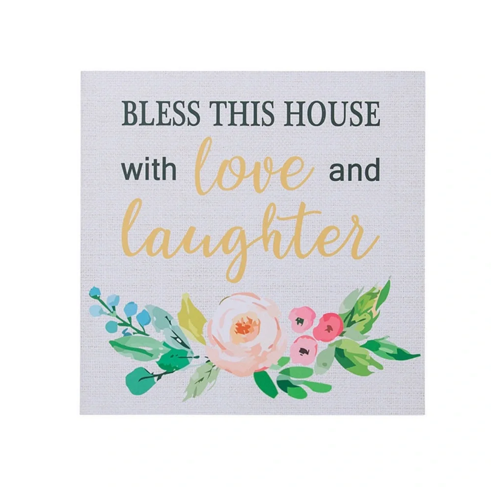 Cottagecore Bless This House Sign